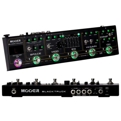 Mooer Black Truck Combined Effects Pedal Board. 6 built-in effects D - Image 1 of 2