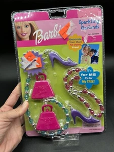 Guirnaldas Barbie de colección brillantes exclusivas 2001 Y2K árbol de Navidad juguetes R Us - Imagen 1 de 5