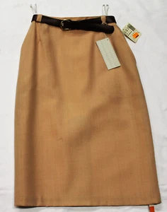 Laura Lebek Damen Rock Nino 30 Grad waschbar mit Gürtel Farbe ocker Gr. 42 - Bild 1 von 2