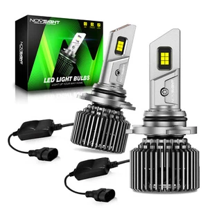 NOVSIGHT 9005 HB3 LED Headlight Super Bright Bulbs White 22000LM 6500K High Beam - Picture 1 of 16