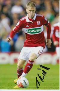 FOTO 1X4 TARMO KINK FIRMADA A MANO MIDDLESBROUGH TARMO.  - Imagen 1 de 1