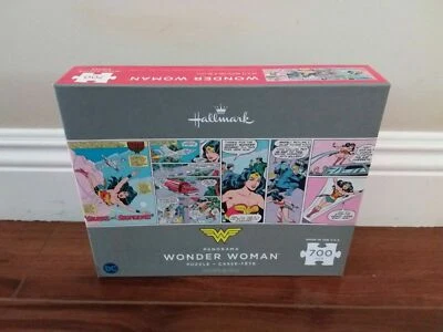 Hallmark Wonder Woman Jigsaw Puzzle Family Fun DC Comics Superhero USA - Image 1 of 3