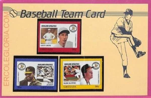 ag1623 - GRENADA - Postal History - FDC COVER + Stamps on card - 1988 BASEBALL - Picture 1 of 1