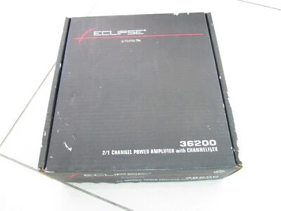 AMPLIFICADOR DE POTÊNCIA ECLIPSE 36200 2/1 CANAIS COM CHANNELFLEX - Imagem 1 de 3
