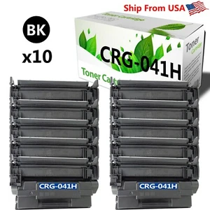 10 PK Compatible CRG041H Toner Cartridge for Canon imageCLASS LBP312x LBP312dn - Picture 1 of 2