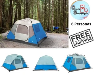 Carpa Tienda De Campaña para 6-8 Personas Campingzelt Rain Fly 6-8 Personen - Bild 1 von 9