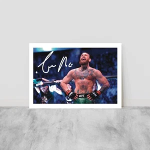 CONOR MCGREGOR UFC MMA THE NOTORIOUS SIGNED AUTOGRAPH PHOTO PRINT - Picture 1 of 2