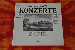 ♫♫♫ DVORAK * RICCI / FIRKUSNY / NELSOVA * Concertos f. Violin, Piano & Cello♫♫♫ - Picture 1 of 1