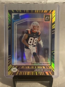 2024 Panini Donruss Optic Rookie Jaheim Bell #238 Electricity Prizm /75 Pats - Bild 1 von 2