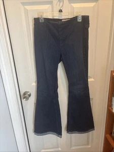 Free People We The Free Pull-On Schlagjeans Blau Stretch Denim Damen 31R - Bild 1 von 5