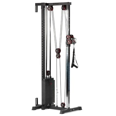 Titan Fitness 82.5" Short Selectorized Wall Mounted Pulley Tower - Image 1 of 4
