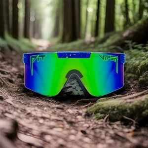 Pit Viper Leonardo Double Wide Sonnenbrille Sonnenbrille mit Etui - Bild 1 von 3