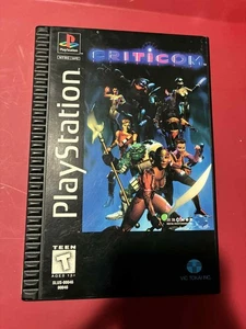 Criticom (Sony PlayStation 1, 1995) PS1 scatola lunga - Foto 1 di 3