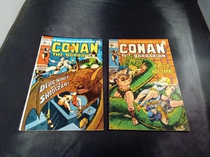 Conan the Barbarian #6 & #7 1971 Key Issu! VG+ - Picture 1 of 21