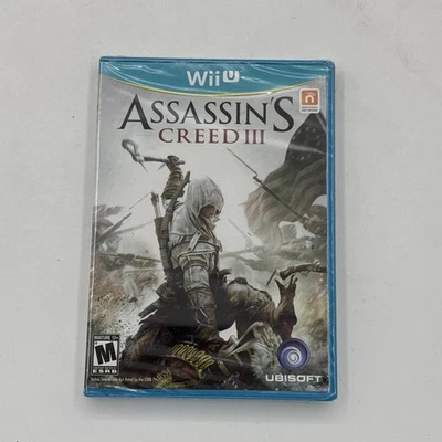 Assassin's Creed III Nintendo Wii U 2012 nuevo sellado de fábrica  Foto 1 de 2