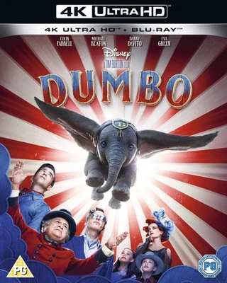 Disney's Dumbo Live Action [4K Ultra-HD + Blu-ray] [2019] [Region Free]  [Free.. - Image 1 of 4