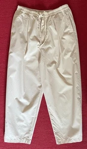 Neuwertig! Leichte bequeme Sommer Hose von uniqlo, weites Bein, naturweiß 40/42 - Bild 1 von 4