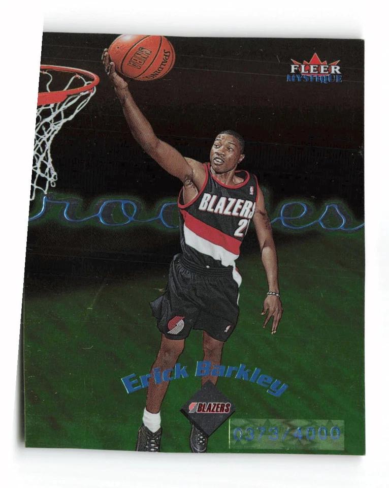 2000-01 Fleer Mystique #126 Erick Barkley Rookie Portland RC - Image 1 of 2
