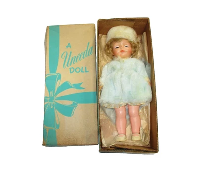 Vintage Uneeda 13 Inch Doll With Original Box 483915 - Image 1 of 4