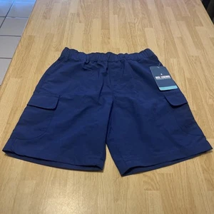 NWT Reel Legends Boys M (8-10) Navy Blue Performance Outfitters Shorts Upf50 - Picture 1 of 12