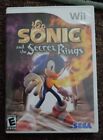 Nintendo Wii Sonic And The Secret Rings Video Game Complete
