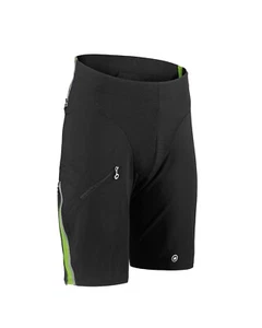 ASSOS H.RALLYCARGOSHORTS_S7 Black/Green L - Picture 1 of 4