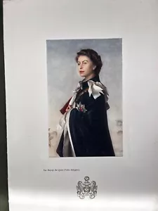 RMS " Andes" 1966 Menu with Queen on cover - Picture 1 of 2
