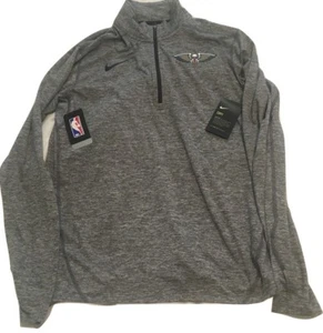 Nueva con etiquetas Chaqueta Pequeña Nueva Orleans Pelicans Nike Dry Element 1/2 Cremallera - Imagen 1 de 3