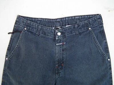 GOTCHA STRAIGHT DIGIT1 GGMPT01 MENS NAVY DENIM JEANS SIZE SIZE W32 L32" - Image 1 of 4