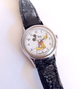 Vintage Mickey Mouse Disney Lorus Quartz Watch Japan Movement V515-6080 - Picture 1 of 4