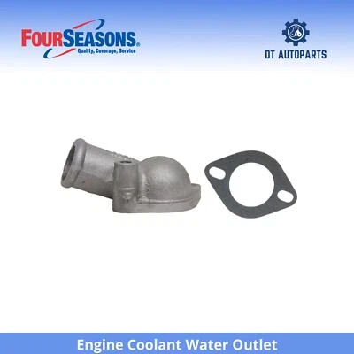 For 1966-1967 Chevrolet Malibu Engine Coolant Water Outlet 4 Seasons - Image 1 of 4