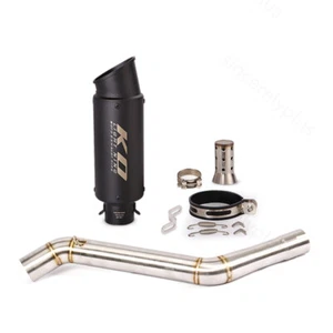 For CF-MOTO 400NK 650NK Motorcycle Exhaust Mid Link Pipe 51MM Mufflers Silencers - Bild 1 von 13