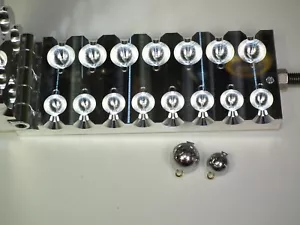 Salzwasser Kanonenkugel Sinkerform 1,2 oz CNC Aluminium Angeln - Bild 1 von 4