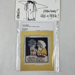 Emerson Quillin Listen Honey Life's A Stitch Dress Ralph Lauren Body Choco Chip - Picture 1 of 5