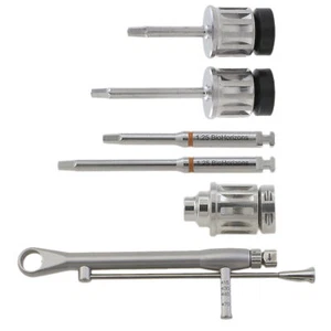 Driver de implante dental hexagonal 1,25 se adapta a la corteza adaptador de pestillo de mano llave trinquete - Imagen 1 de 9