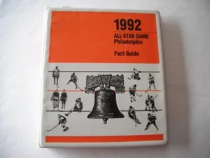 1992 Guía anual del juego de estrellas de la NHL All Star Binder Filadelfia - Imagen 1 de 11