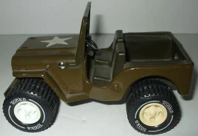 Jeep Tonka Army vintage Foto 1 de 4