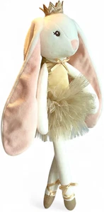 Ballerina Bunny Veronique Bunny Stuffed Animal Bunny Princess Plush Doll Soft Bu - Picture 1 of 12