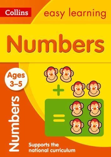 Numbers Ages 3-5: Ideal for Home Learning (Collins Easy Learning Preschool) by Collins Easy Learning (2016, Trade Paperback)
