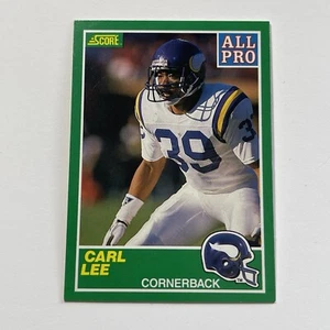 1989 Score Football Carl Lee Minnesota Vikings All Pro Card #289 - Picture 1 of 2