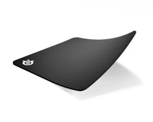 Steelseries Jeu (63003) Rapide Tapis de Souris Grand Micro Tissé Surface Noir-Uk - Photo 1/3