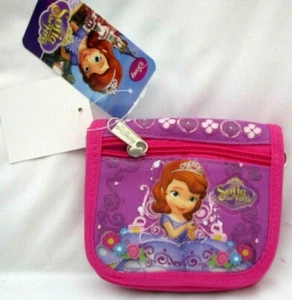 Sofia the First Princess String Pink/Purple Wallet&Purse Girls Toys Kids-New! - Picture 1 of 4