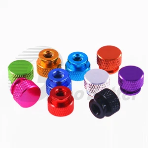 Tuercas de pulgar moleteadas de aleación de aluminio M3 M3.5 M4 M5 M6 agujero ciego empuñadura tuerca - Imagen 1 de 8
