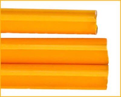 Pastellgelb (4/5mm) Spezial Glasstangen z. Perlenmachen - Effetre S418