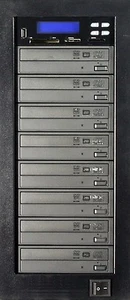 MediaStor #a53 MultiMedia 1-7 copie USB CF SD MS mémoire flash vers 7 DVD duplicateur - Photo 1/1
