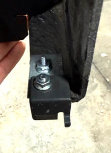 Gilbarco M06756K001 Encore S upper door repair kit, aftermarket, two images - Picture 1 of 2