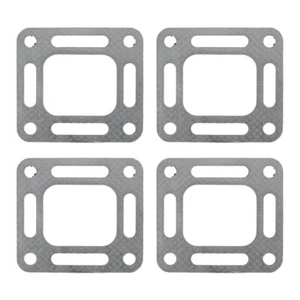 4Pack Gray Exhaust Elbow Gaskets For Mercruiser Stern Drive V6 V8 1998-2001 - Picture 1 of 8