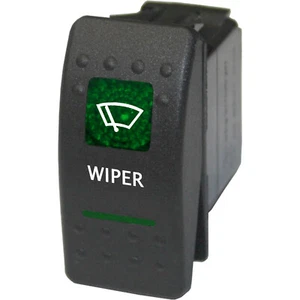Wippschalter 545G WISCHER Dual LED grün EIN-AUS Auto ATV Boot Marine - Bild 1 von 1