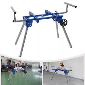 Verstellbare Untergestell Maschinentisch Kappsäge Arbeitstisch Sägetisch +Räder - Bild 1 von 18