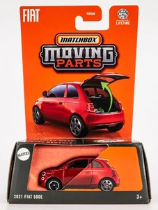 2025 Matchbox Moving Parts #49 2021 Fiat 500E PASSIONE RED | FSC - Picture 1 of 1